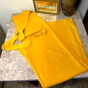 Windsor Yellow palazzo pants